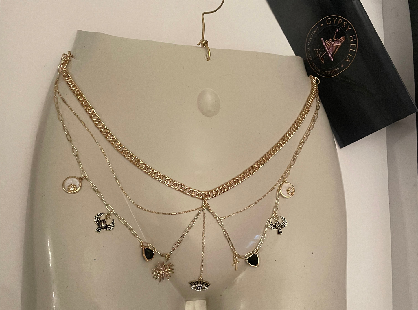 Eye Charm waist chain