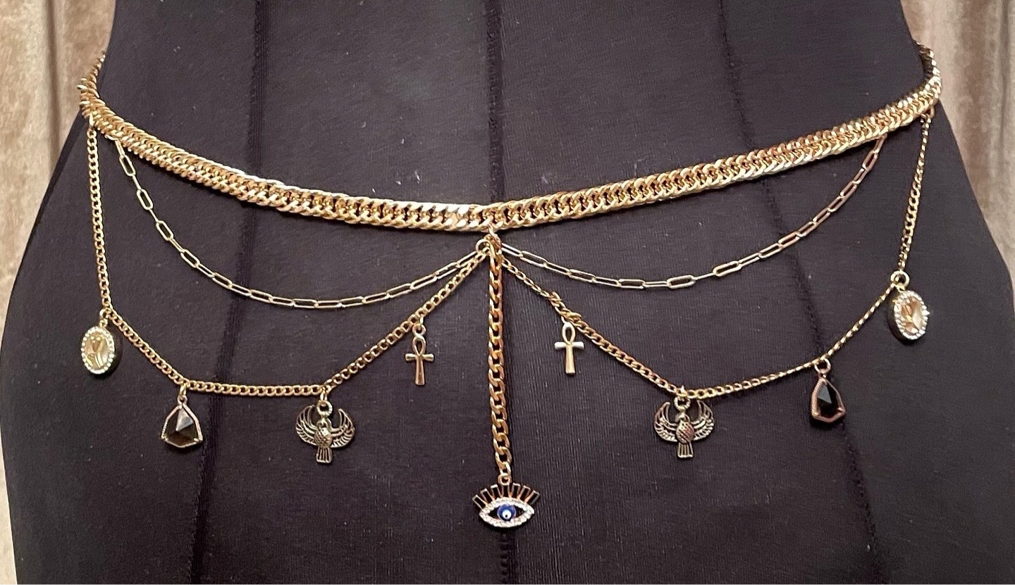 Eye Charm waist chain