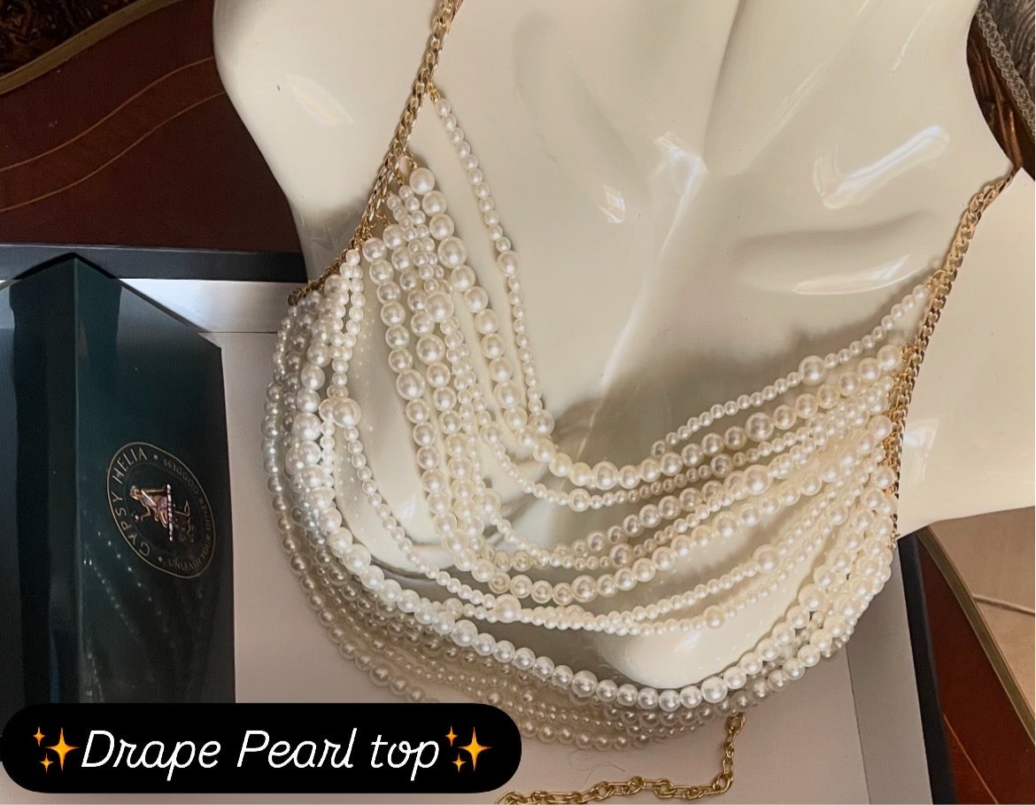 Drape Pearl top