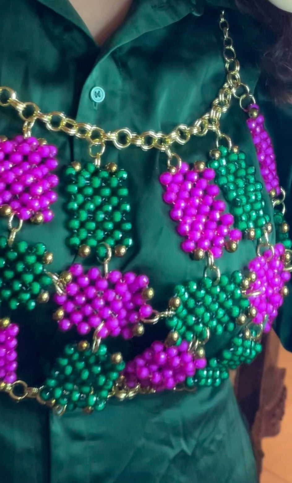 Emerald Goddess Top