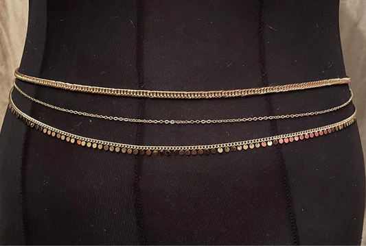 Three Layered Gold Plated