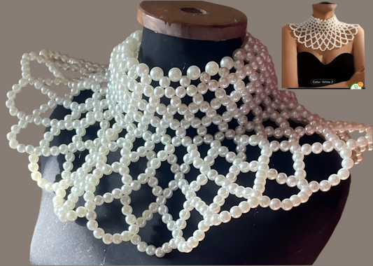 Pearly Neck Statement piece