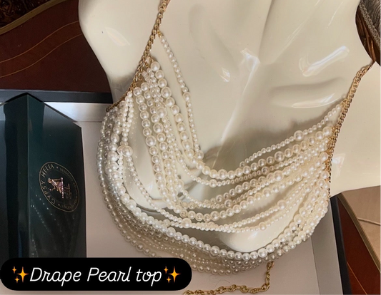 Drape Pearl top