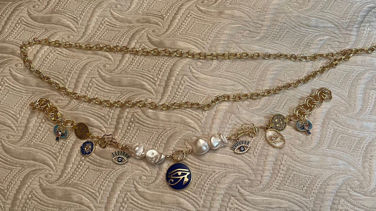 Pharaonic Charms waist chain